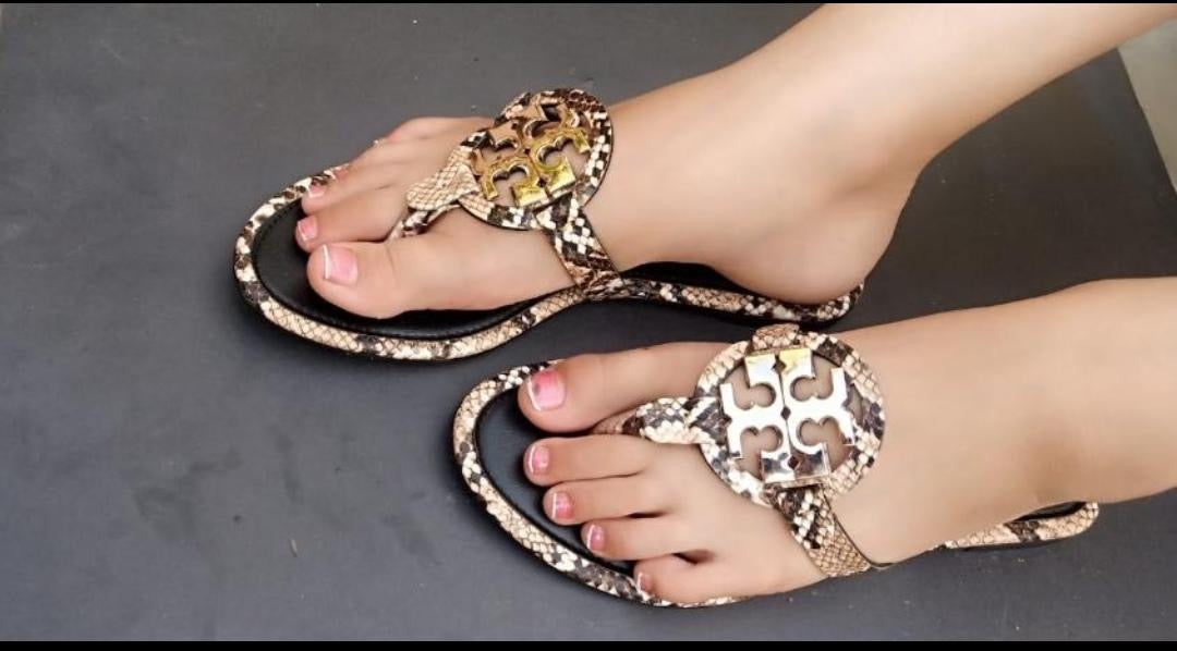 Tory Snake sandal