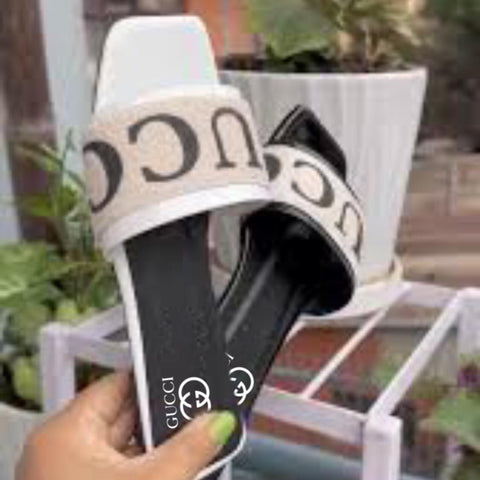 Gucci Canvas Sandals
