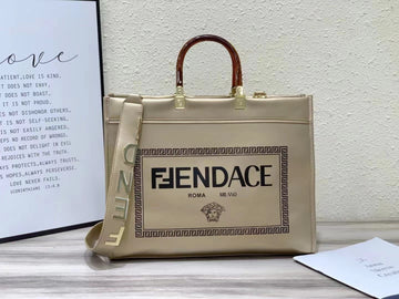Fendi x Versace Tote Bag