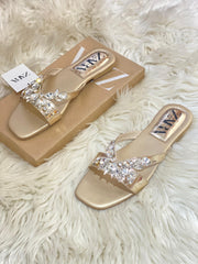 Zara Strappy Diamond Sandals