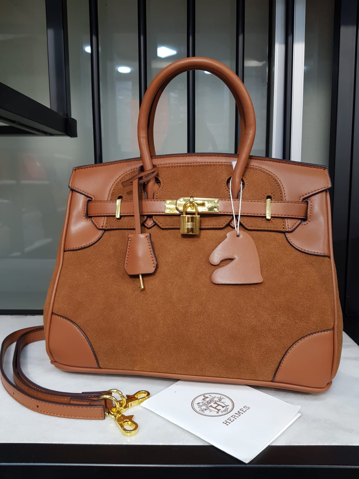 Hermes Grizzly Birkin Bag