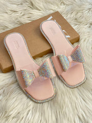 Zara Bow Transparent asandals