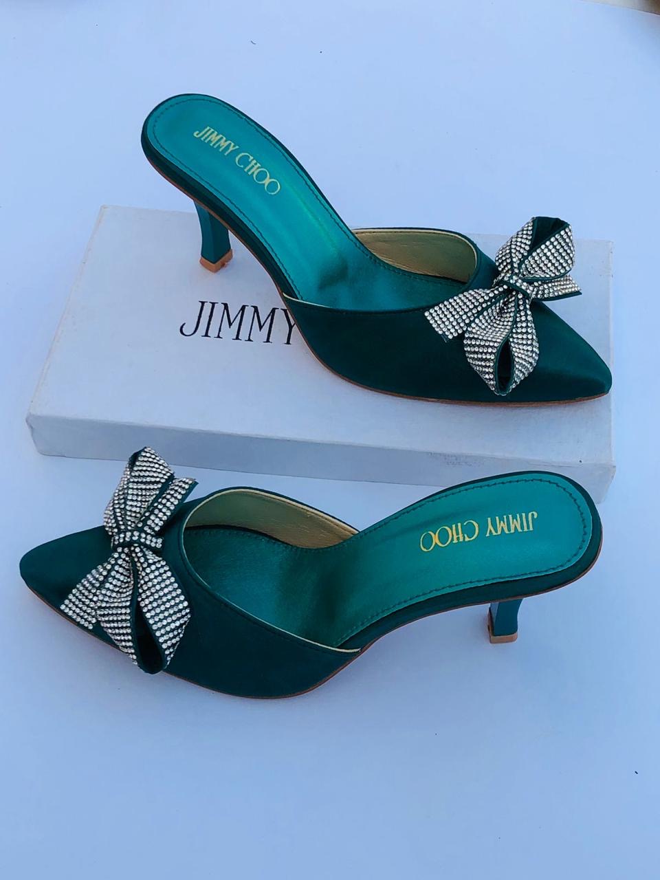 Jimmy Choo Satin Heels