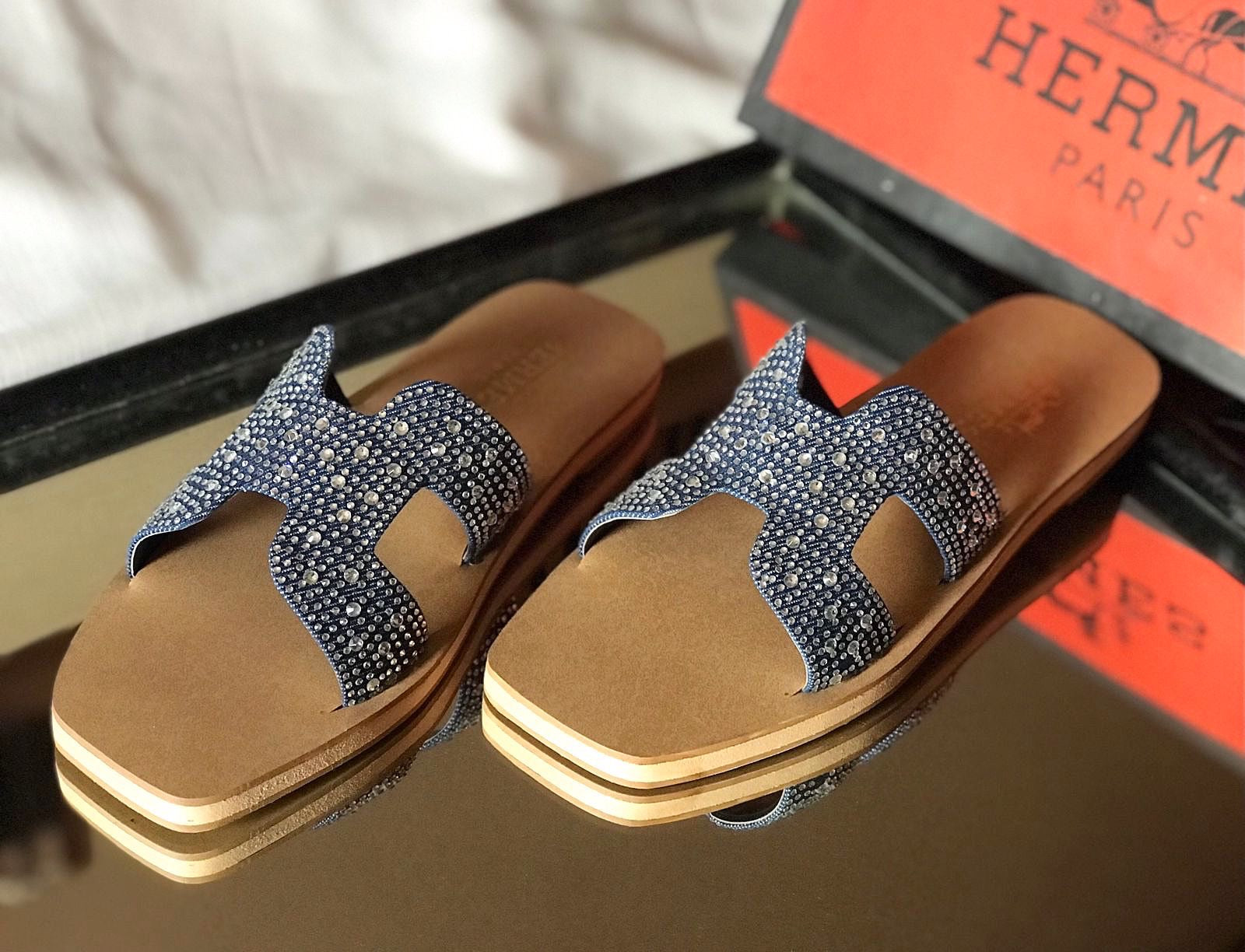 Hermes Starlet Jeans Sandals