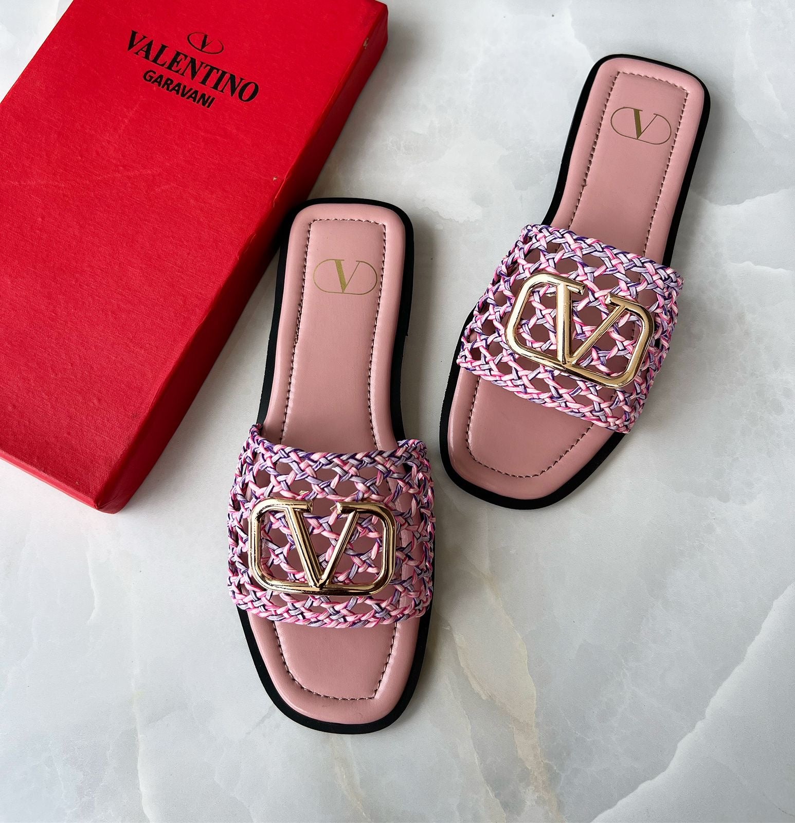 Valentino Net Flats