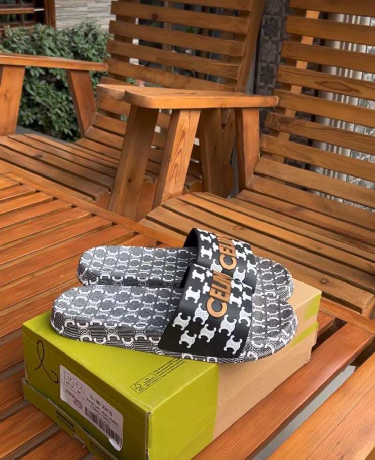 Celine Unisex Slides