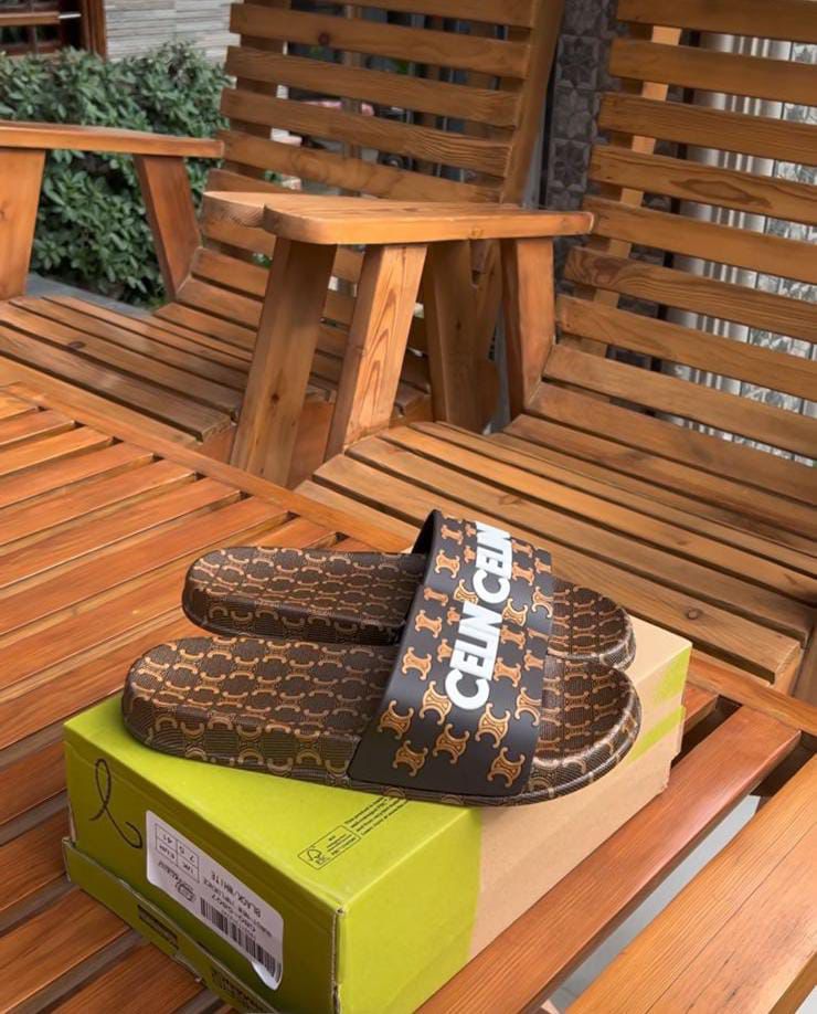 Celine Unisex Slides