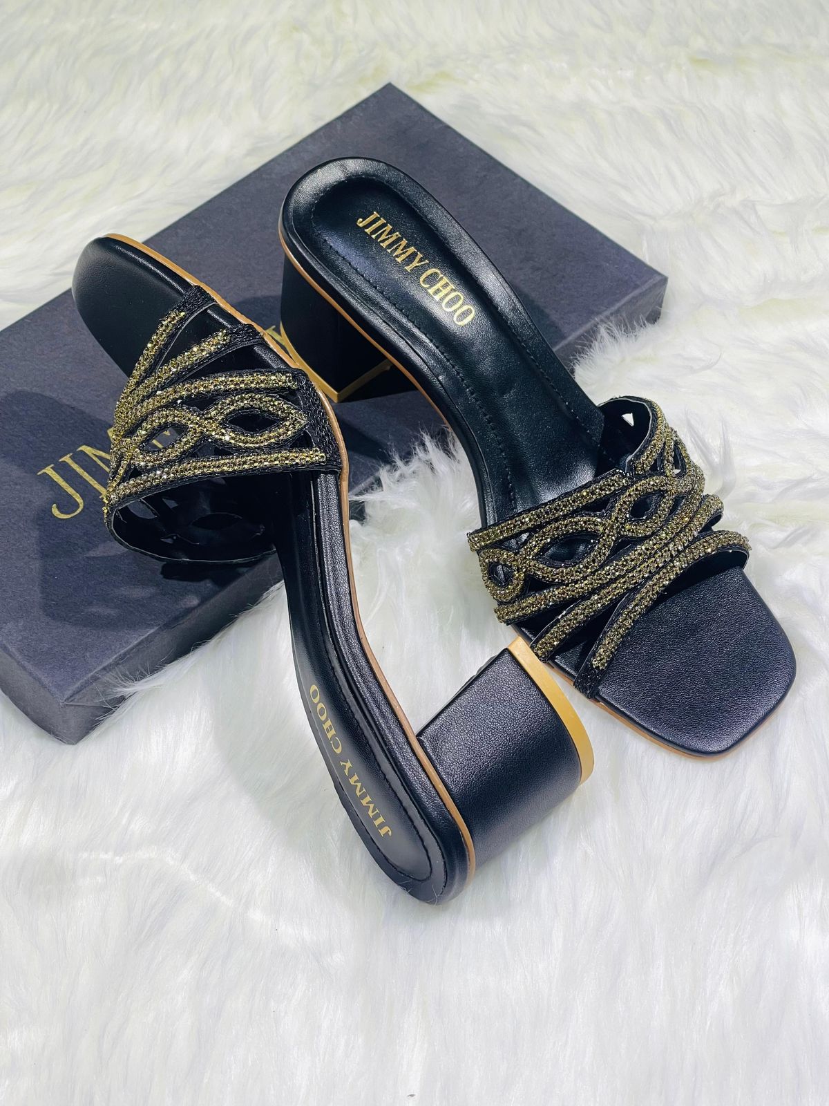 Jimmy Choo Block Heels