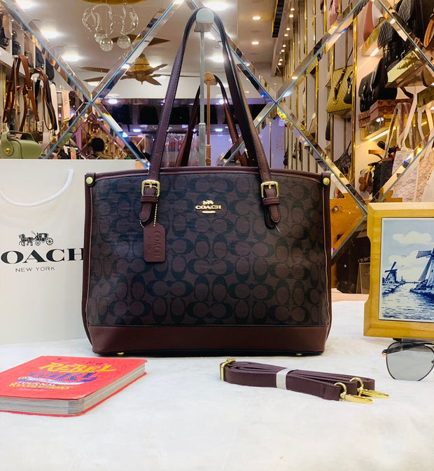 Coach Leather Tote