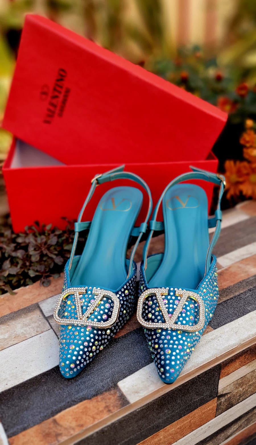 Valentino Rouhistones Heels