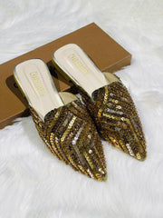 Charles And Keith Embroidered Sequence Pumps