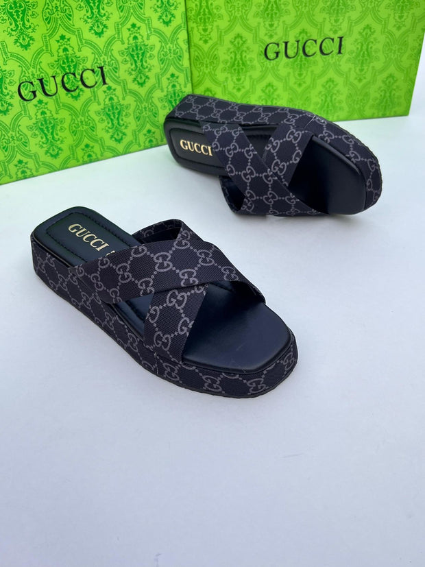 Gucci Cross Wedges