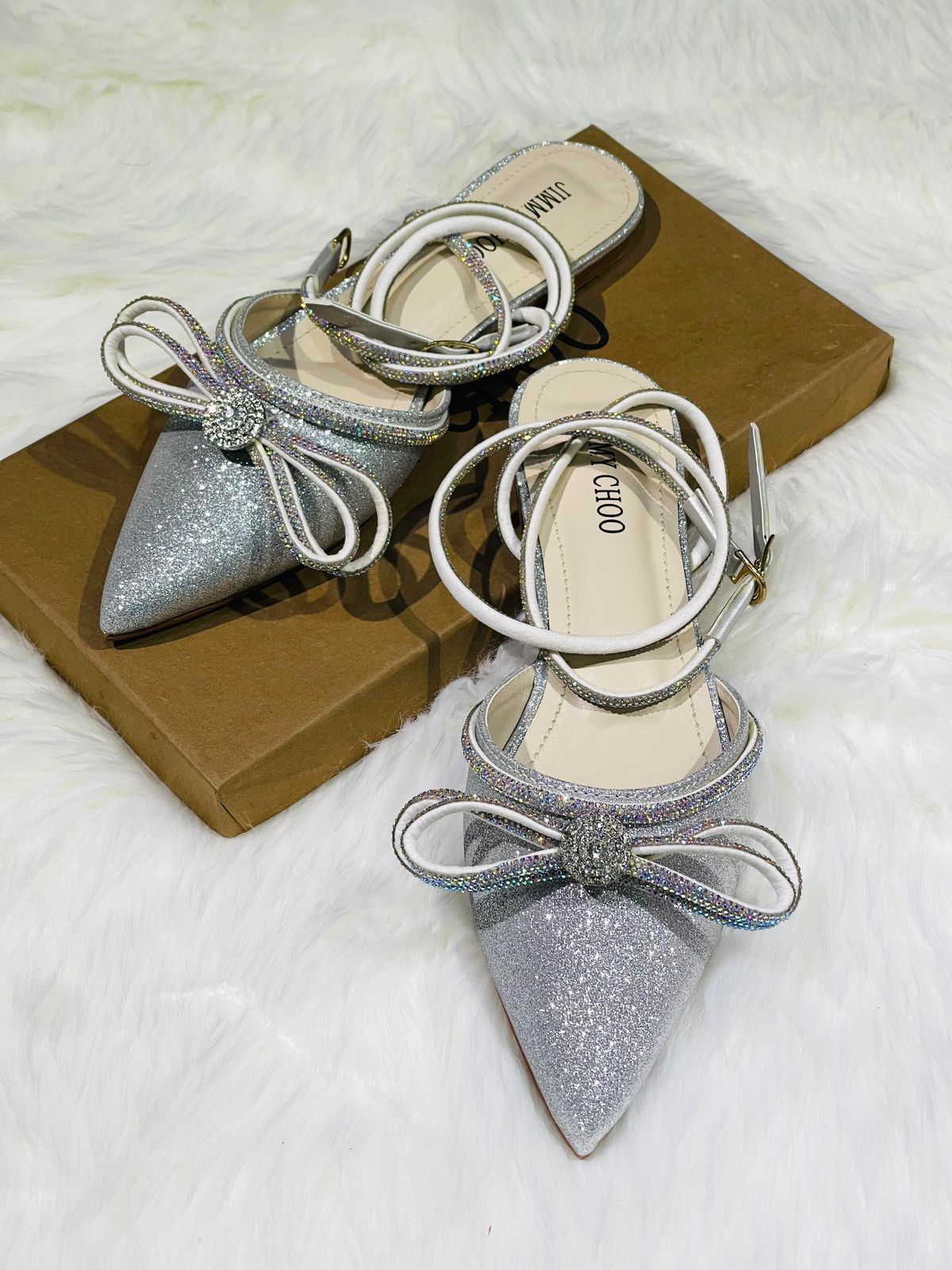 Jimmy Choo Mash Flat Pum