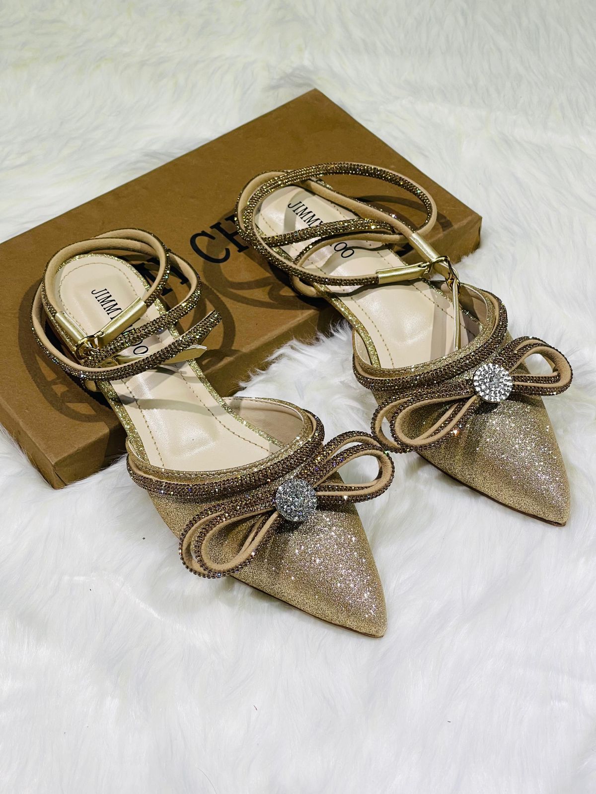 Jimmy Choo Mash Flat Pum