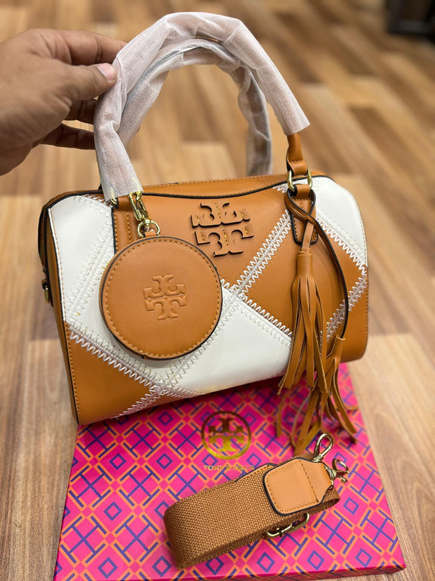 Tory Burch Two Way Duffel Bag