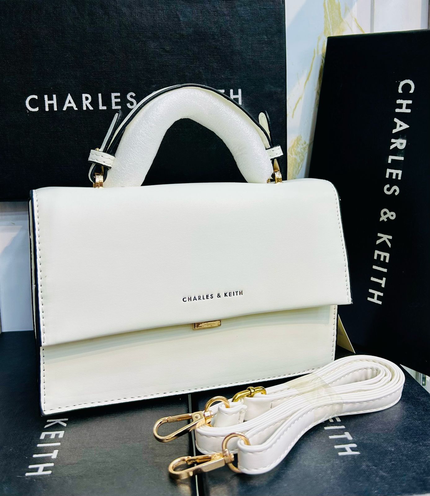 Charles And Keith Signature Bags