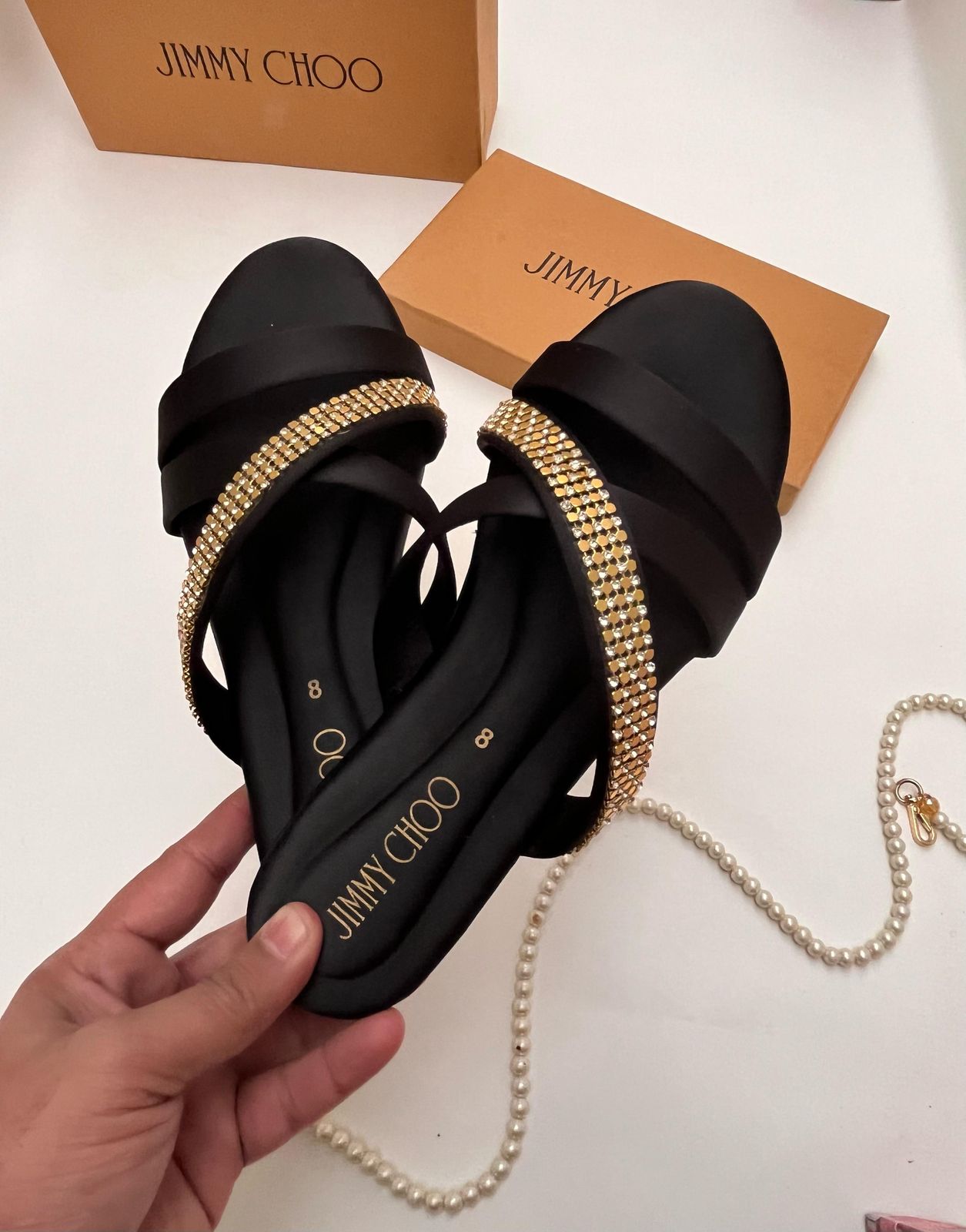 Jimmy Choo Bogue Sandals