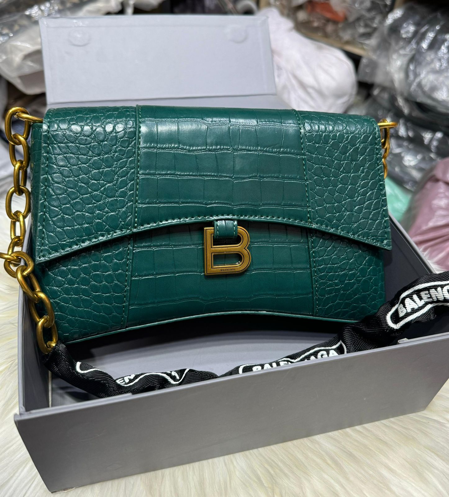 Balenciaga Downtown Shoulder Bag