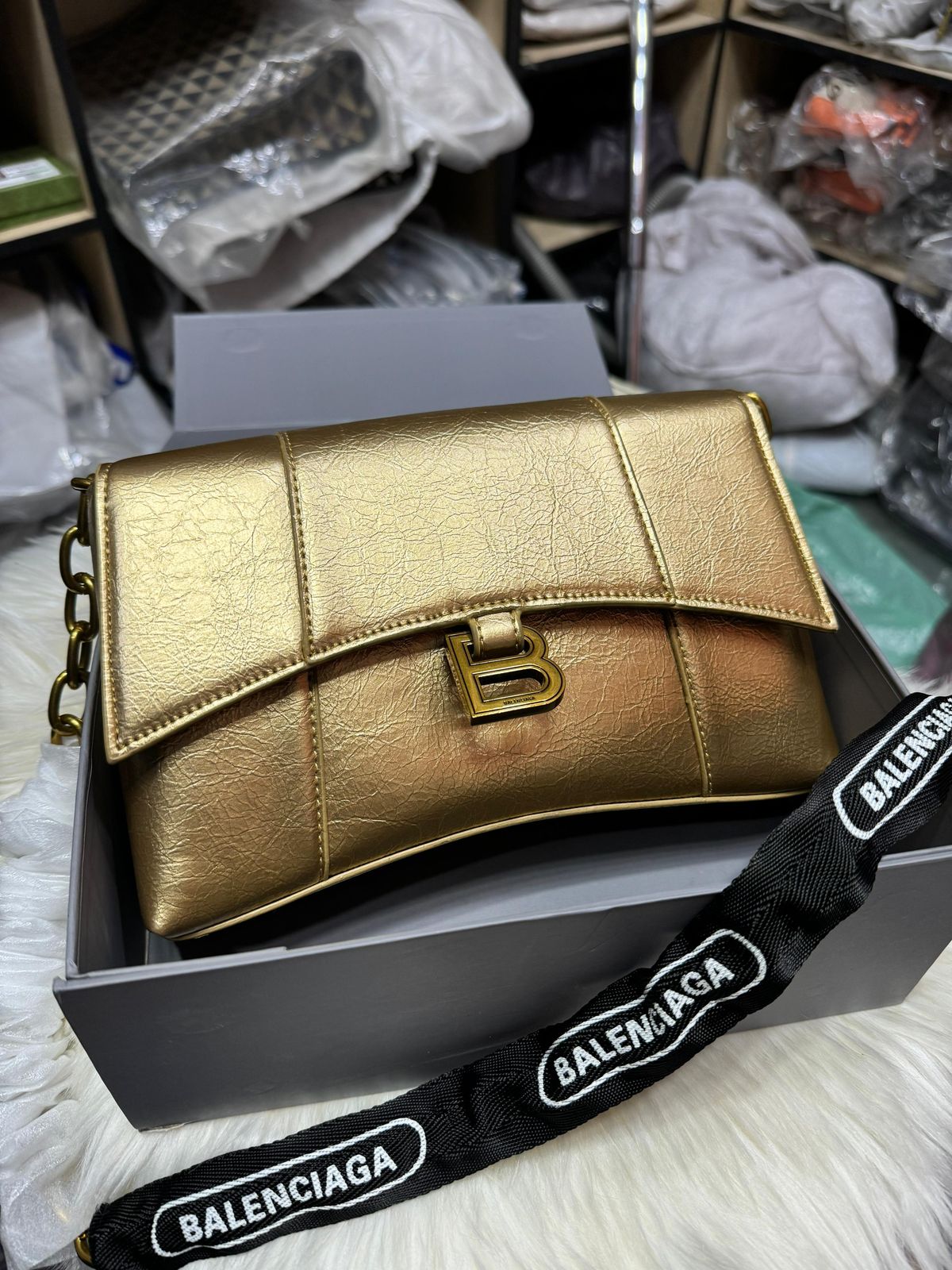 Balenciaga Downtown Shoulder Bag