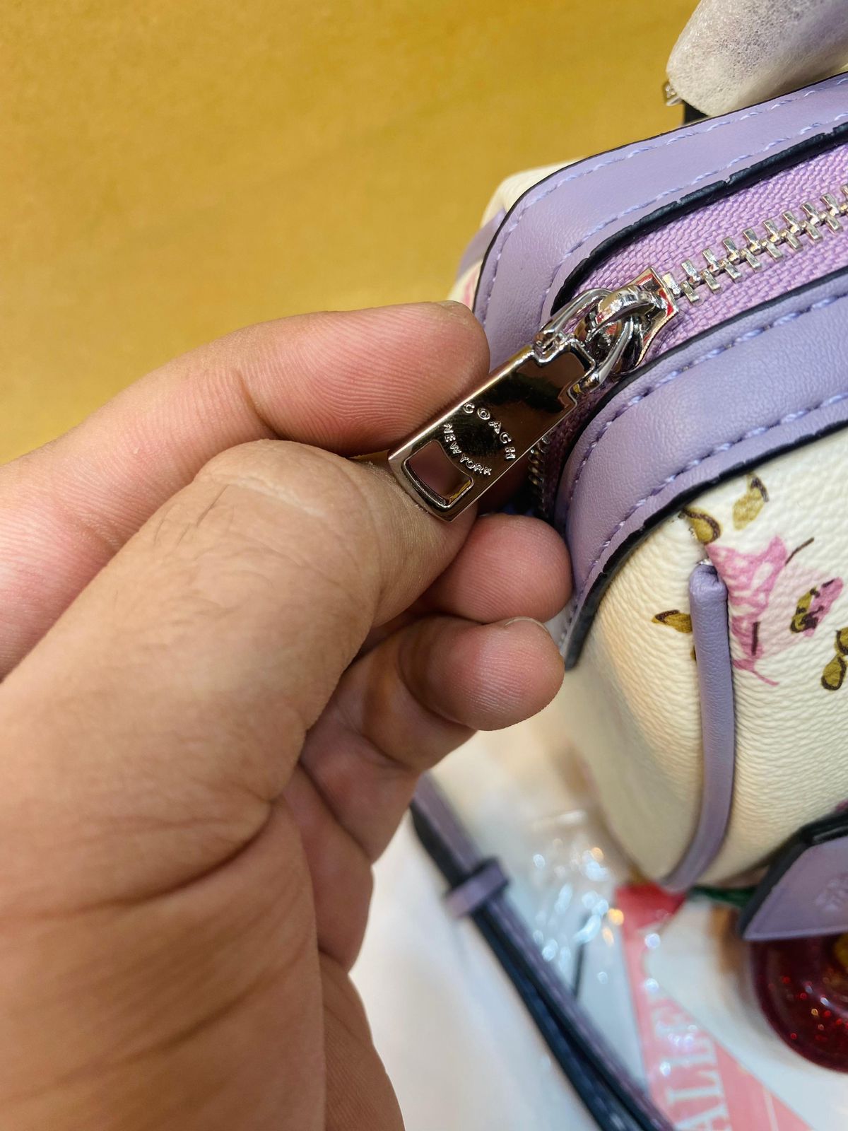 Coach Floral Duffle Bag