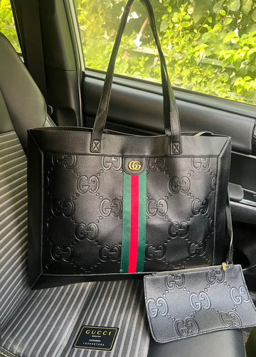 Gucci Signature Leather Crafted Women's Tote