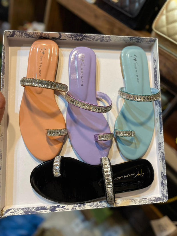 Giuseppe Zanotti Diamante Flats
