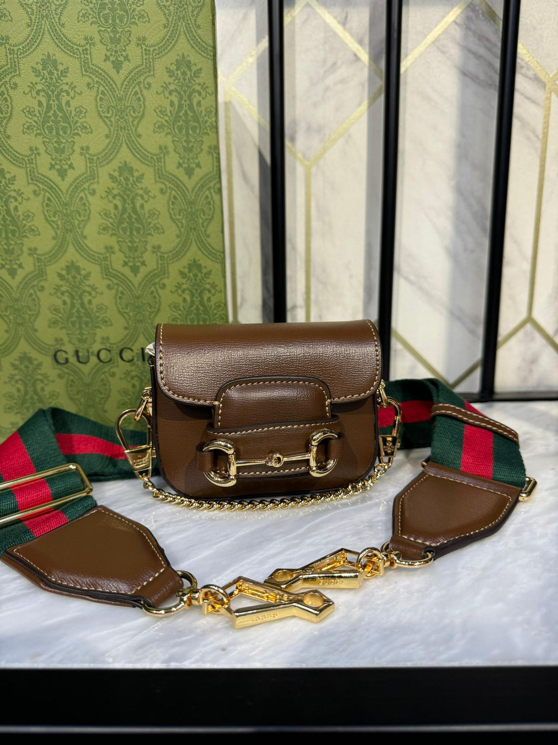 Gucci Horsebit 1955 Super Mini Bag