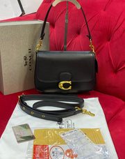 Soft Tabby Shoulder Bags