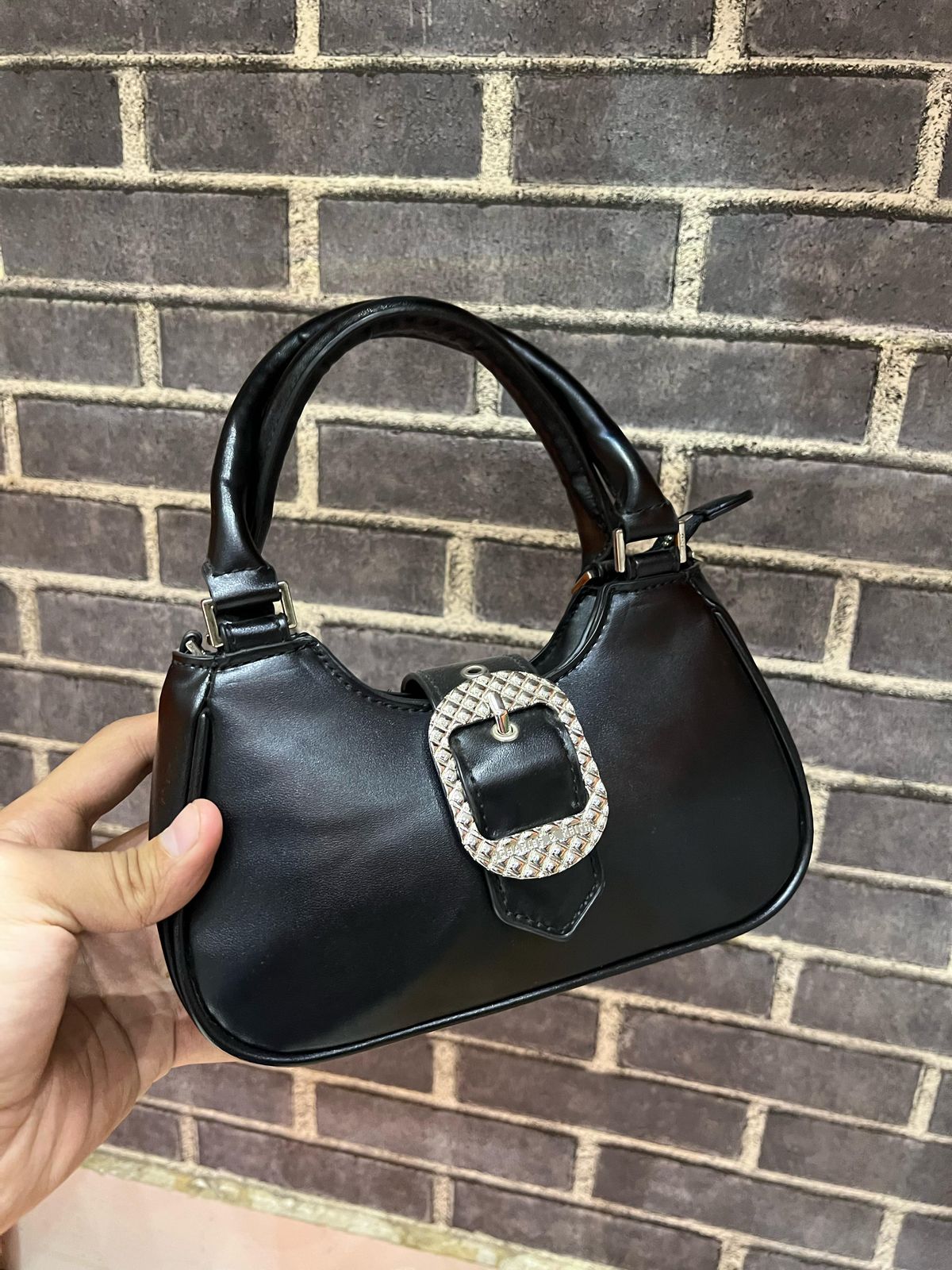 Charles And Keith Avis Belted Handle Bag