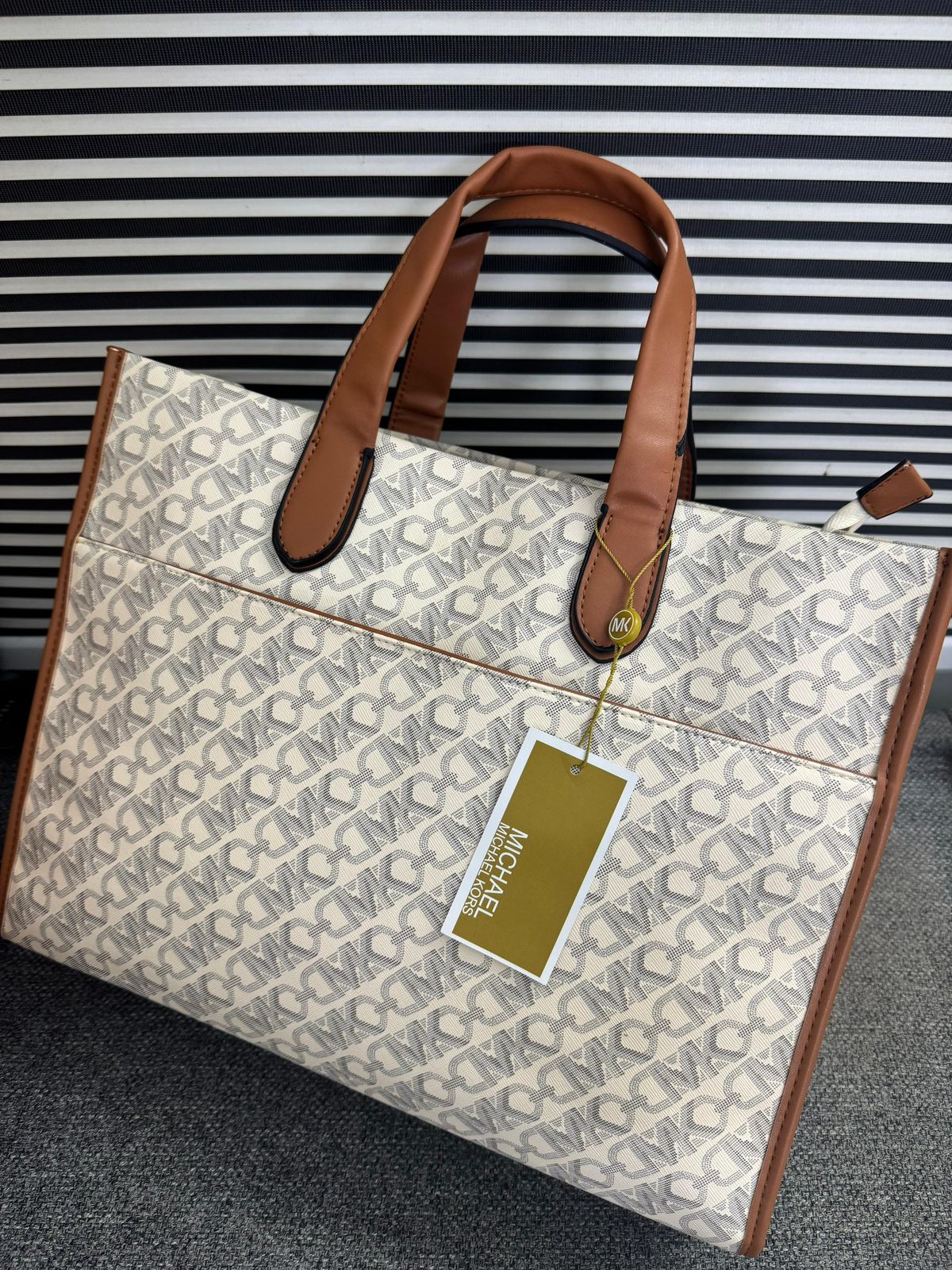 Michael Kors Large Empire Signature Logo Tote Bag