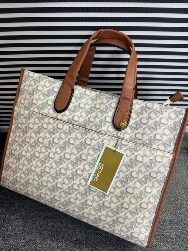 Michael Kors Large Empire Signature Logo Tote Bag