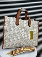 Michael Kors Large Empire Signature Logo Tote Bag