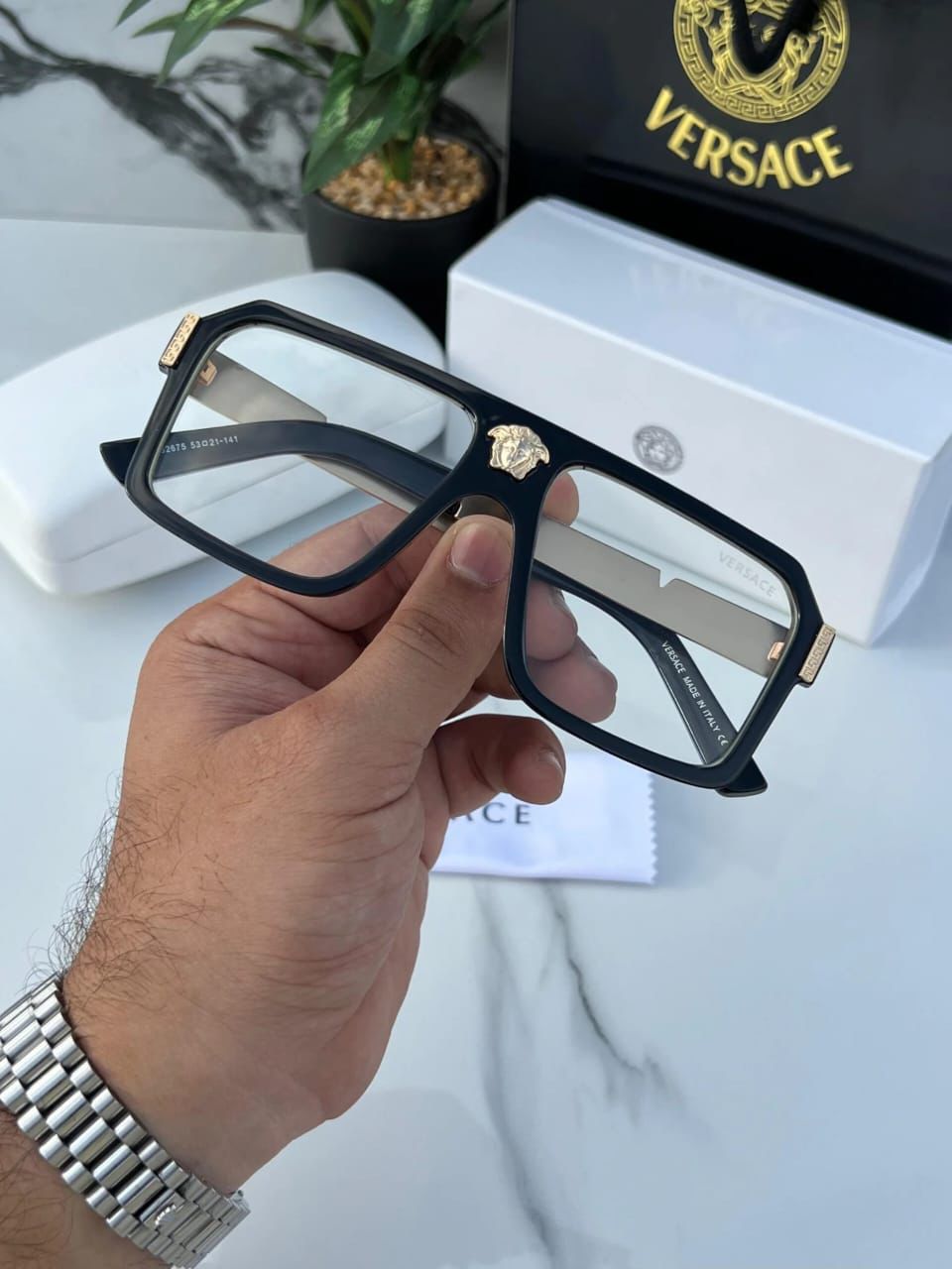 Versace Unisex Sunglasses