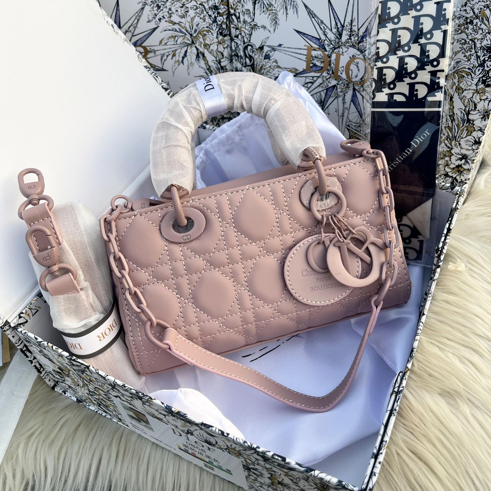 Lady Dior Mm Bag