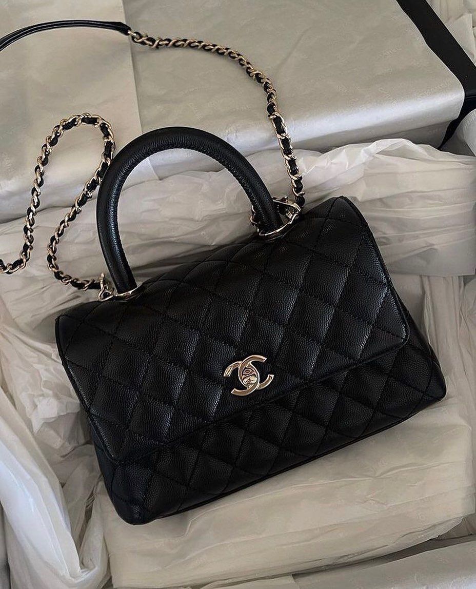 Chanel Top Handle Cc Bag
