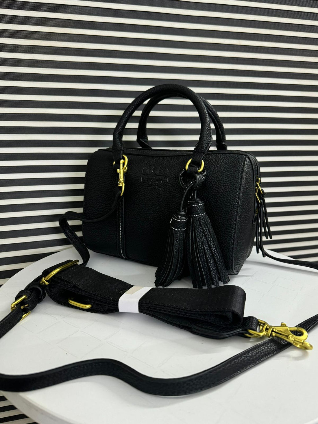 TB Thea Mini Satchel Dome Duffle Bag