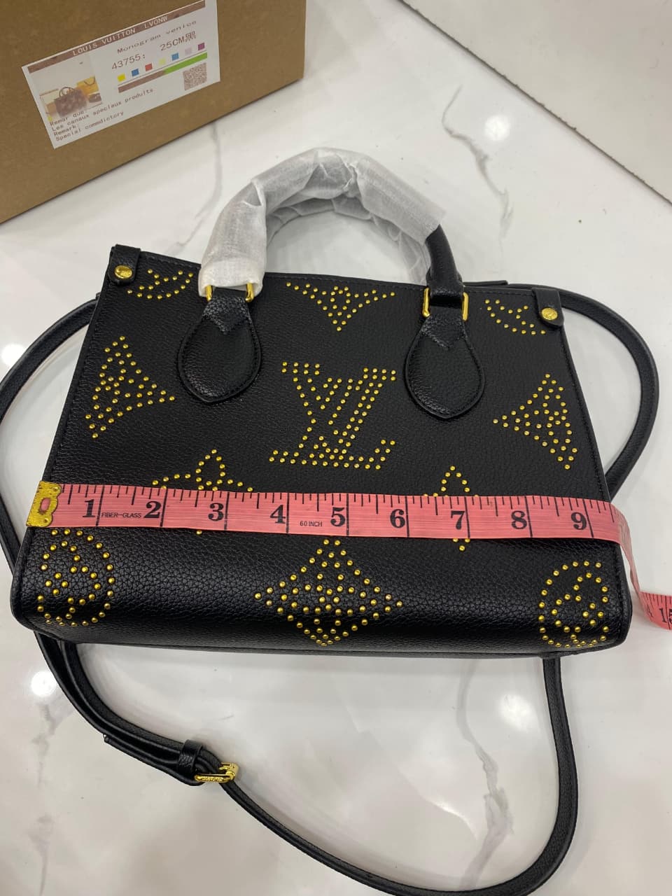 Lv On The Go Monogram Empreinte Bag