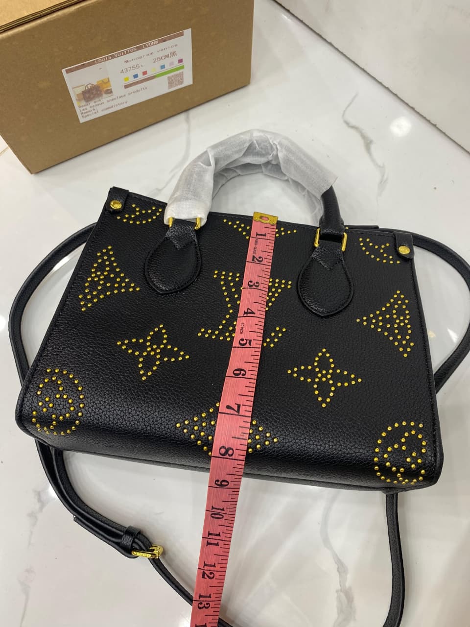 Lv On The Go Monogram Empreinte Bag