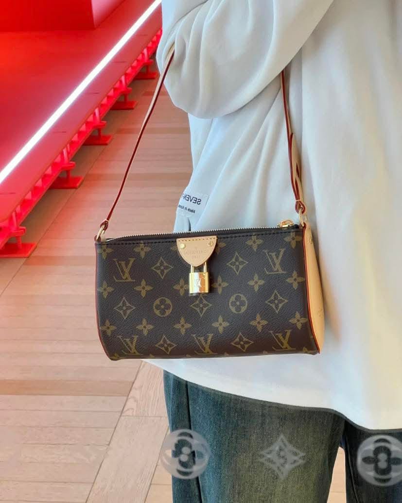 Lv Pouchette Top Handle Bag
