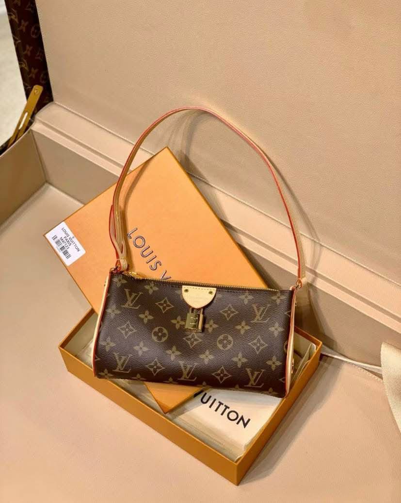 Lv Pouchette Top Handle Bag