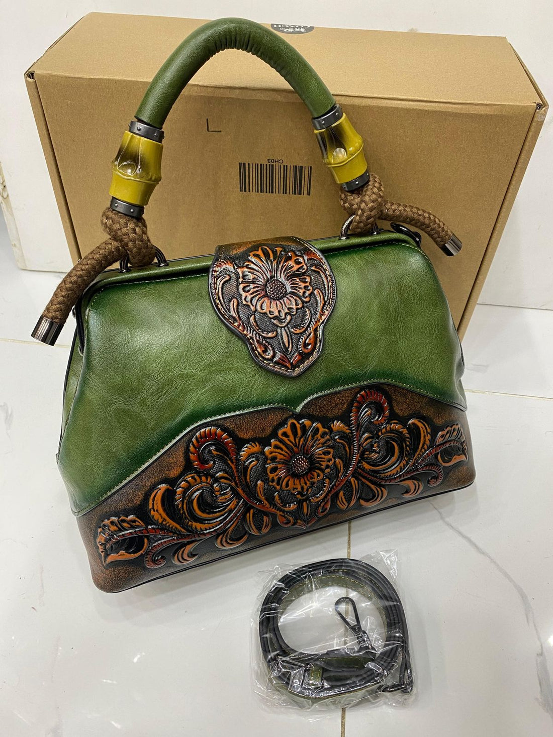 Signature Leather Bag