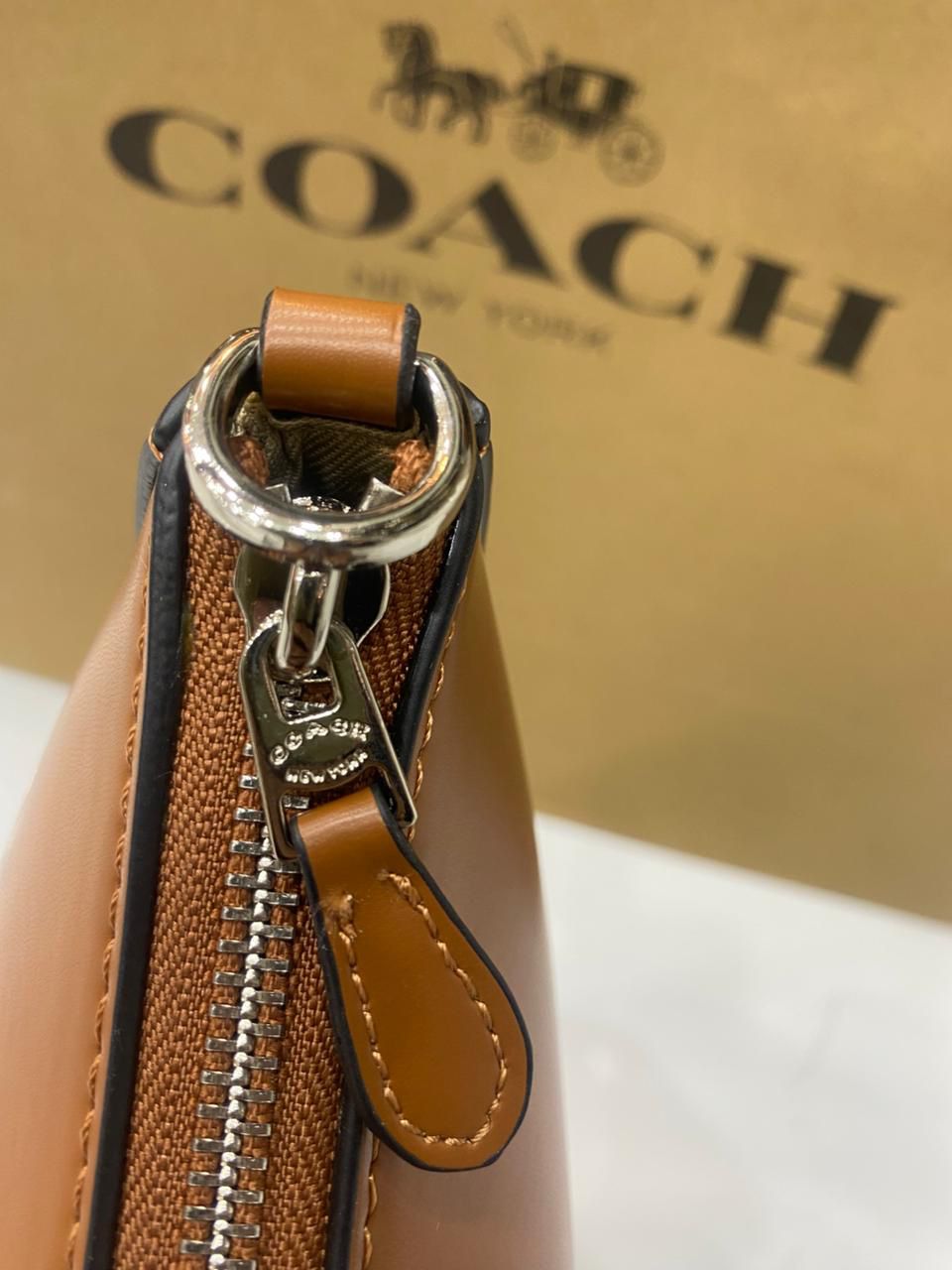 Coach Teri Solid Shoulder Bag