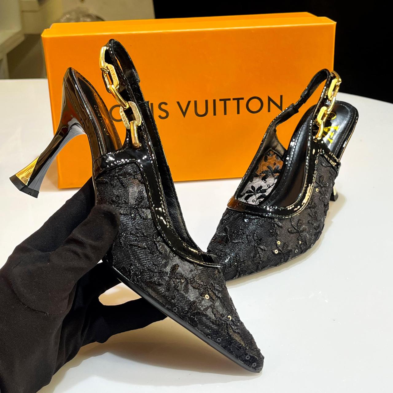 Lv Premium Signature Heels