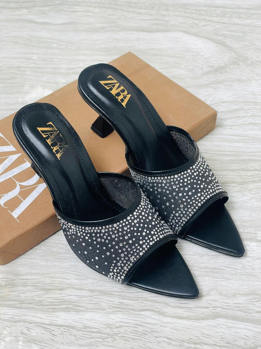 Zara Stamsey Basic Heels