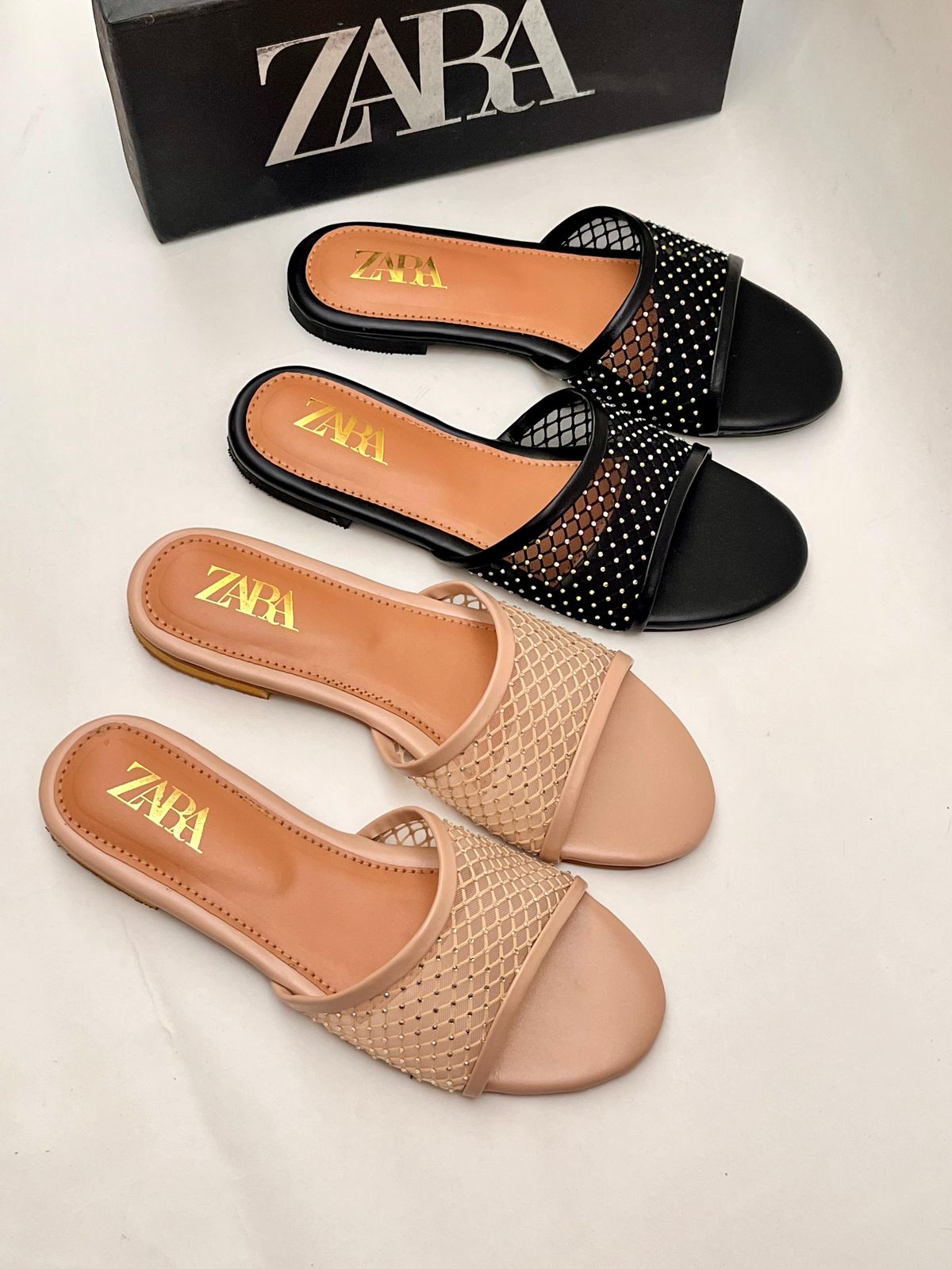 Zara Summer Slides