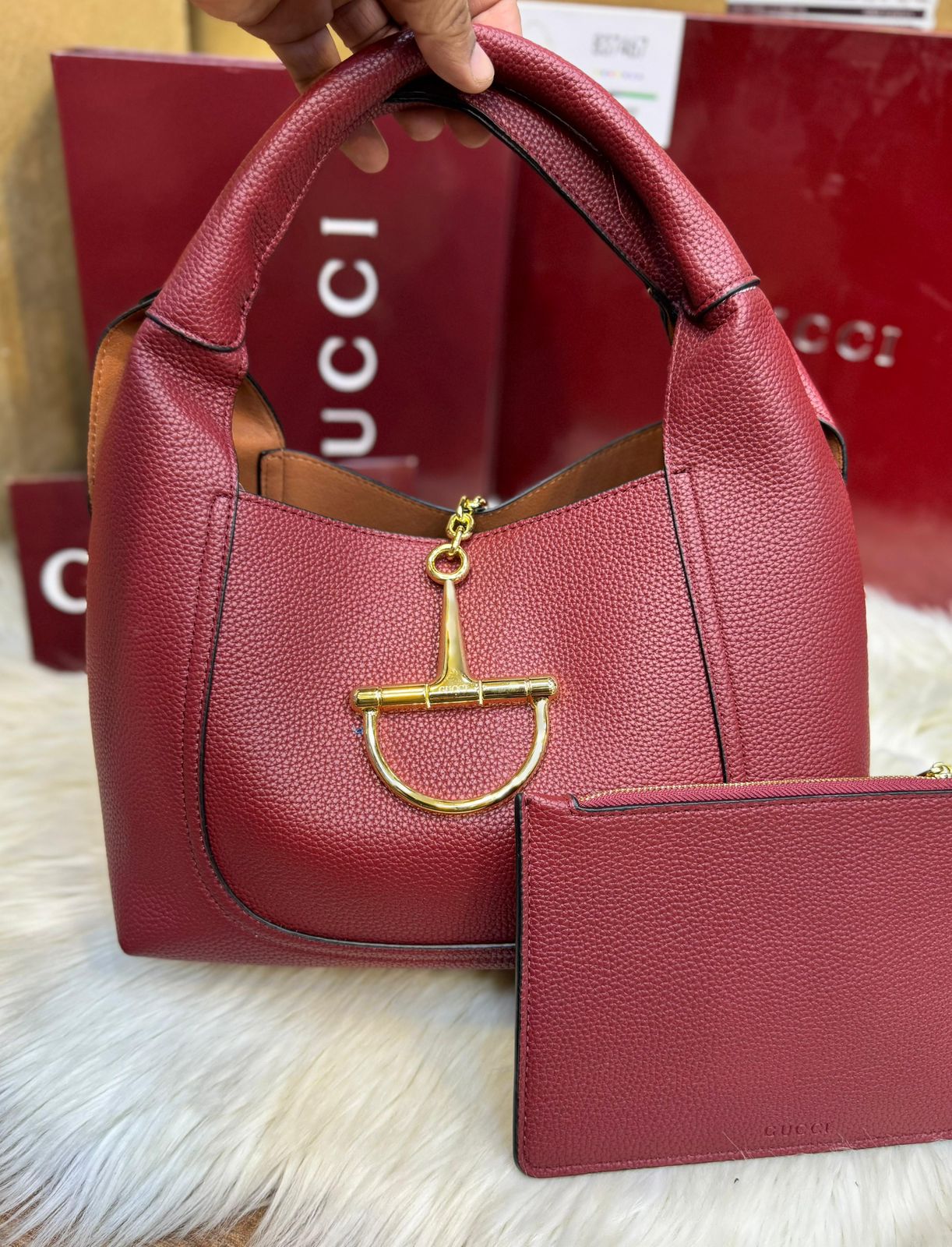 Gucci Softbit Maxi Shoulder Bag