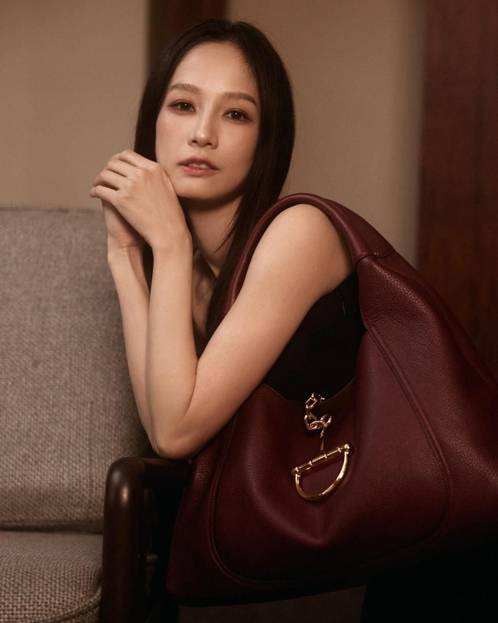 Gucci Softbit Maxi Shoulder Bag