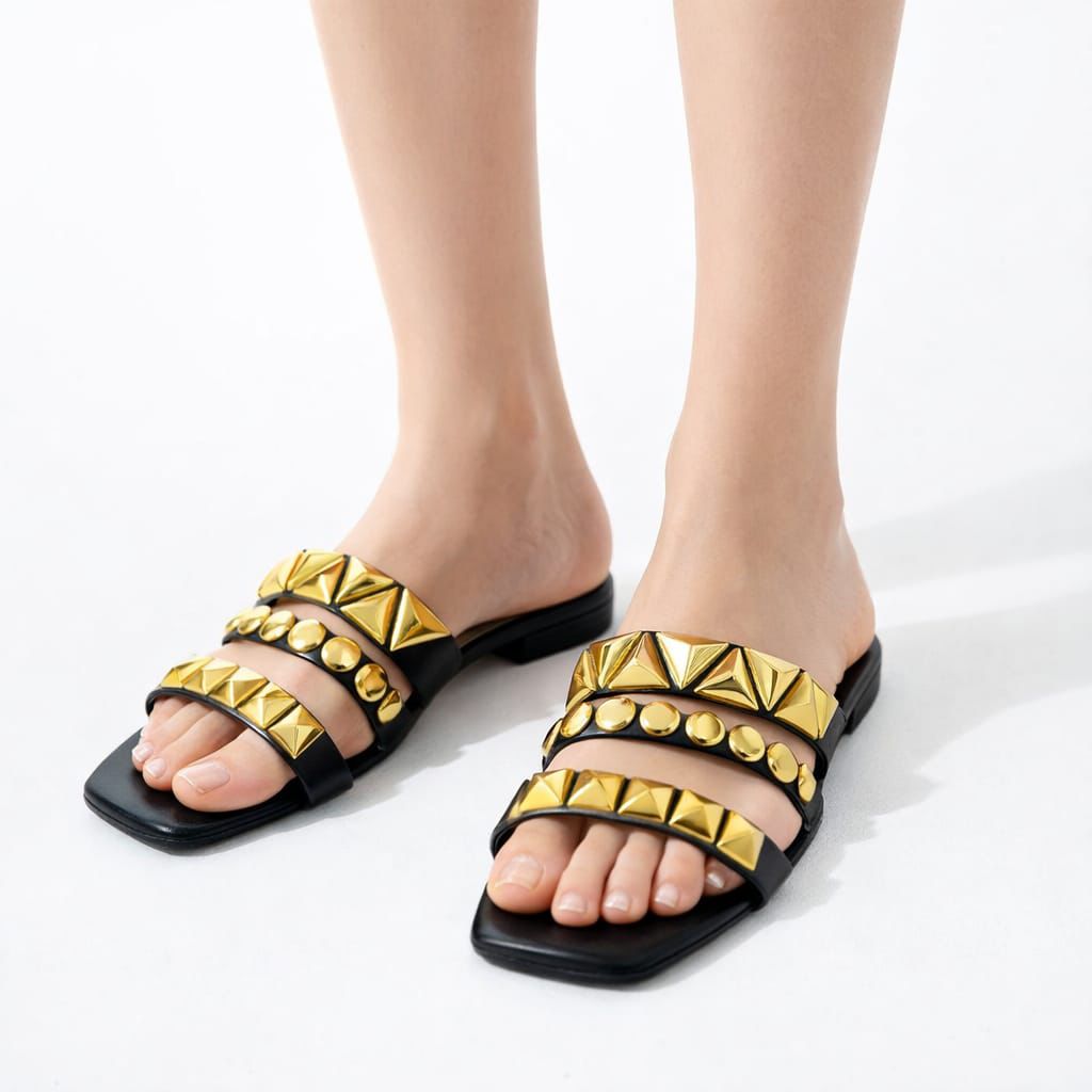 Zara Stud Sandals