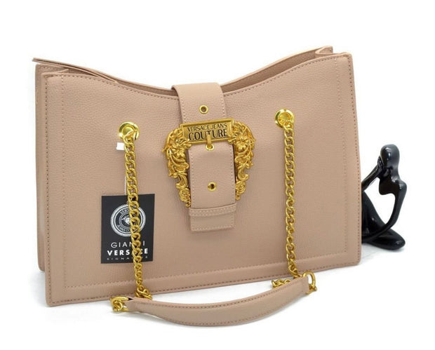 Versace Jeans Couture Buckle-Detailed Top Handle Bag