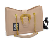 Versace Jeans Couture Buckle-Detailed Top Handle Bag